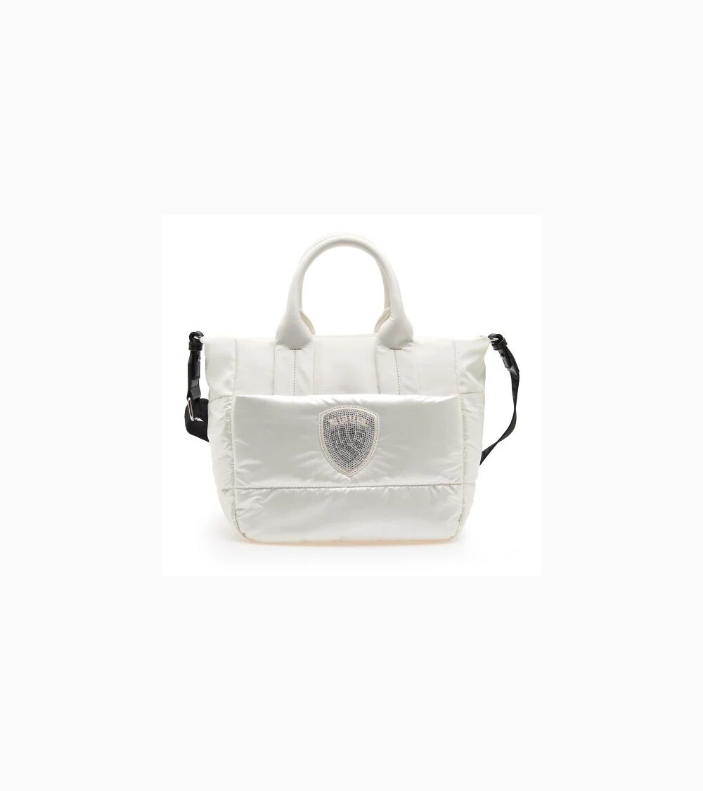Blauer Schultertasche mit Riemen