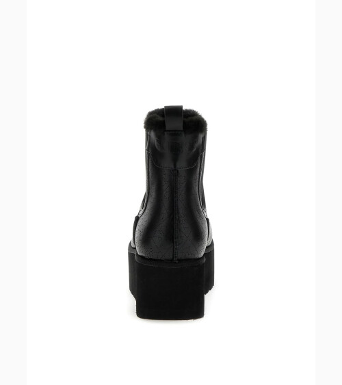 Guess Stiefelette aus Kunstleder mit hohem Absatz