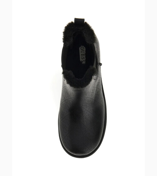 Guess stivaletti in ecopelle con tacco alto
