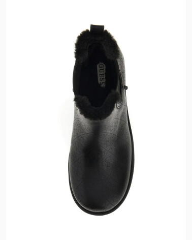 Guess stivaletti in ecopelle con tacco alto