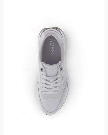 Guess sneaker suola alta con logo