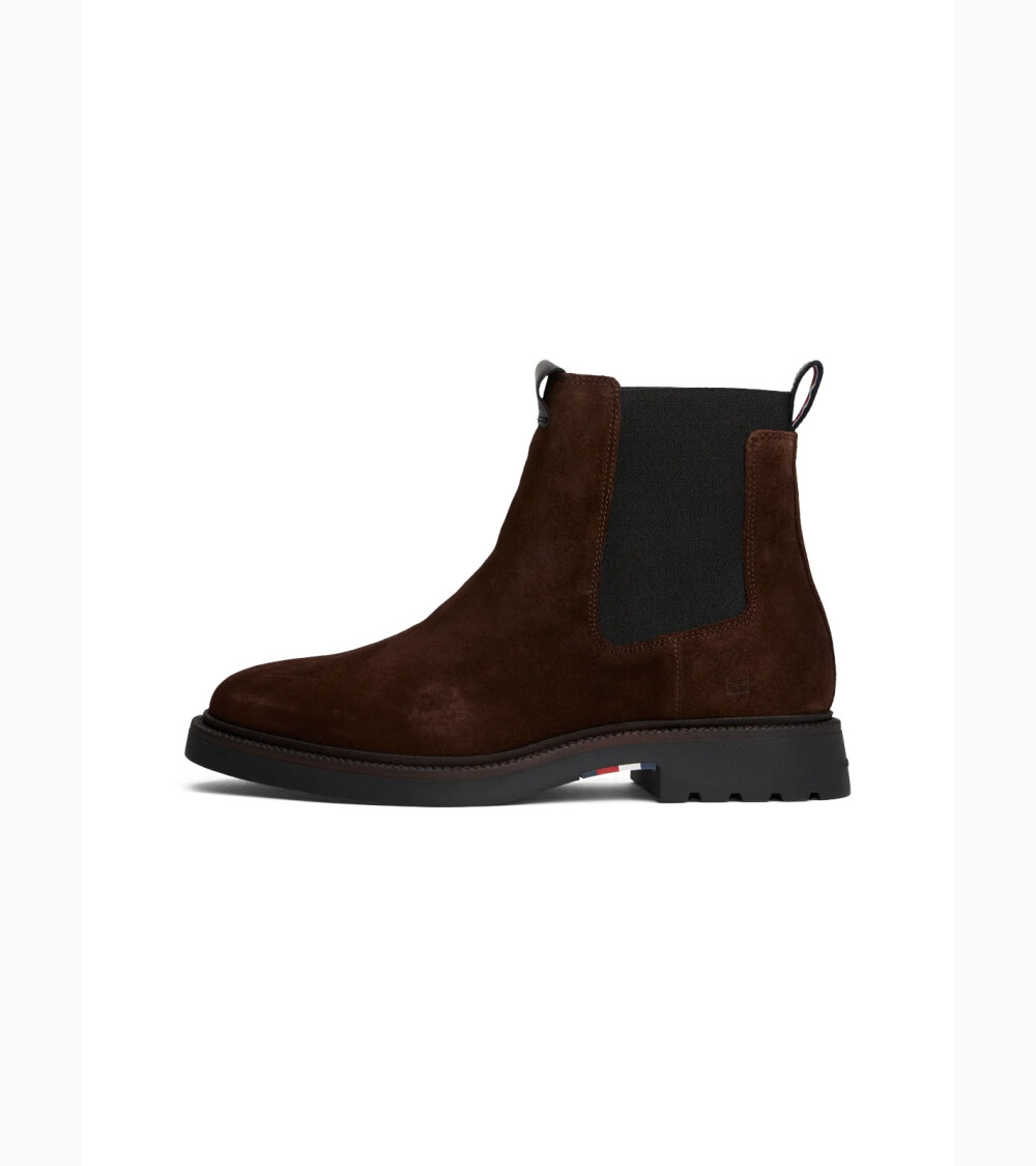 Tommy Hilfiger Stivaletti Chelsea camoscio