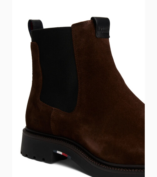 Tommy Hilfiger Suede Chelsea Boots