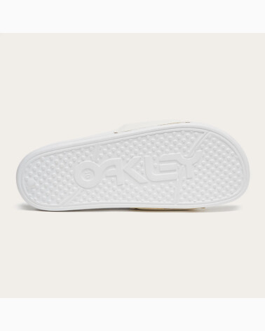 Oakley flip flops with flat sole