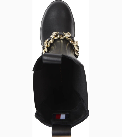 Tommy Hilfiger stivali alti con tacco