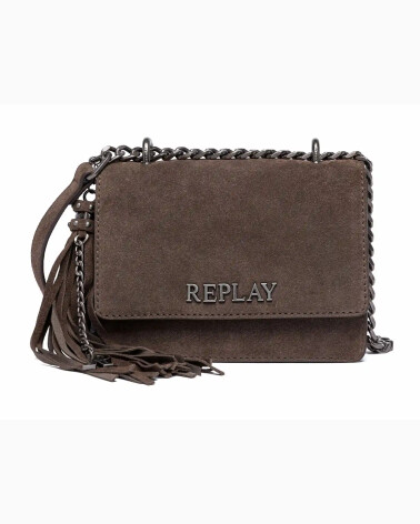 Replay bolso bandolera flecos