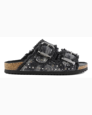 Colors Of California double buckle sandals