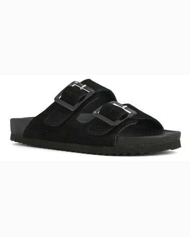 Colors Of California suede sandals with buckles