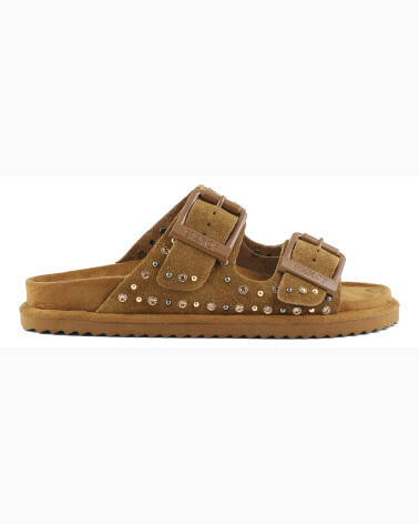 Colors Of California Sandalias cintas y tachuelas
