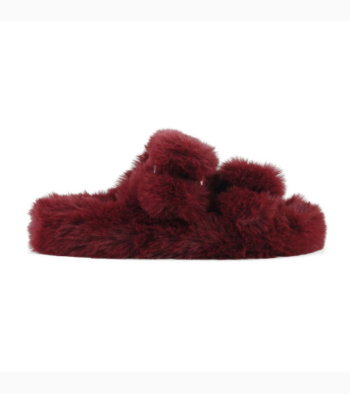 Colors Of California chaussons d'hiver en fausse fourrure