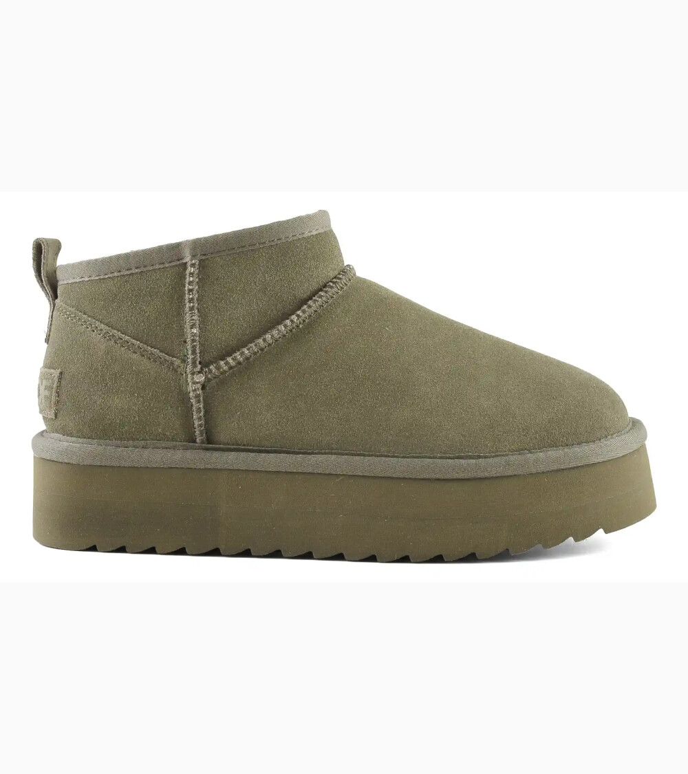 Botas de ante con suela gruesa Colors Of California