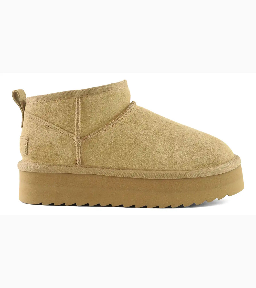 Botas de ante con suela gruesa Colors Of California