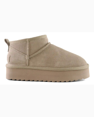 Botas de ante con suela gruesa Colors Of California