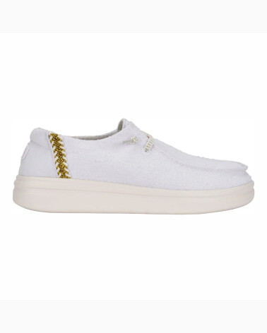 Hey Dude flache Stoffschuhe mit Schnürsenkeln