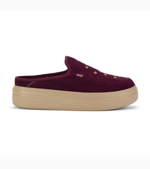 Hey Dude Austin Lift Suede Stud slip-on