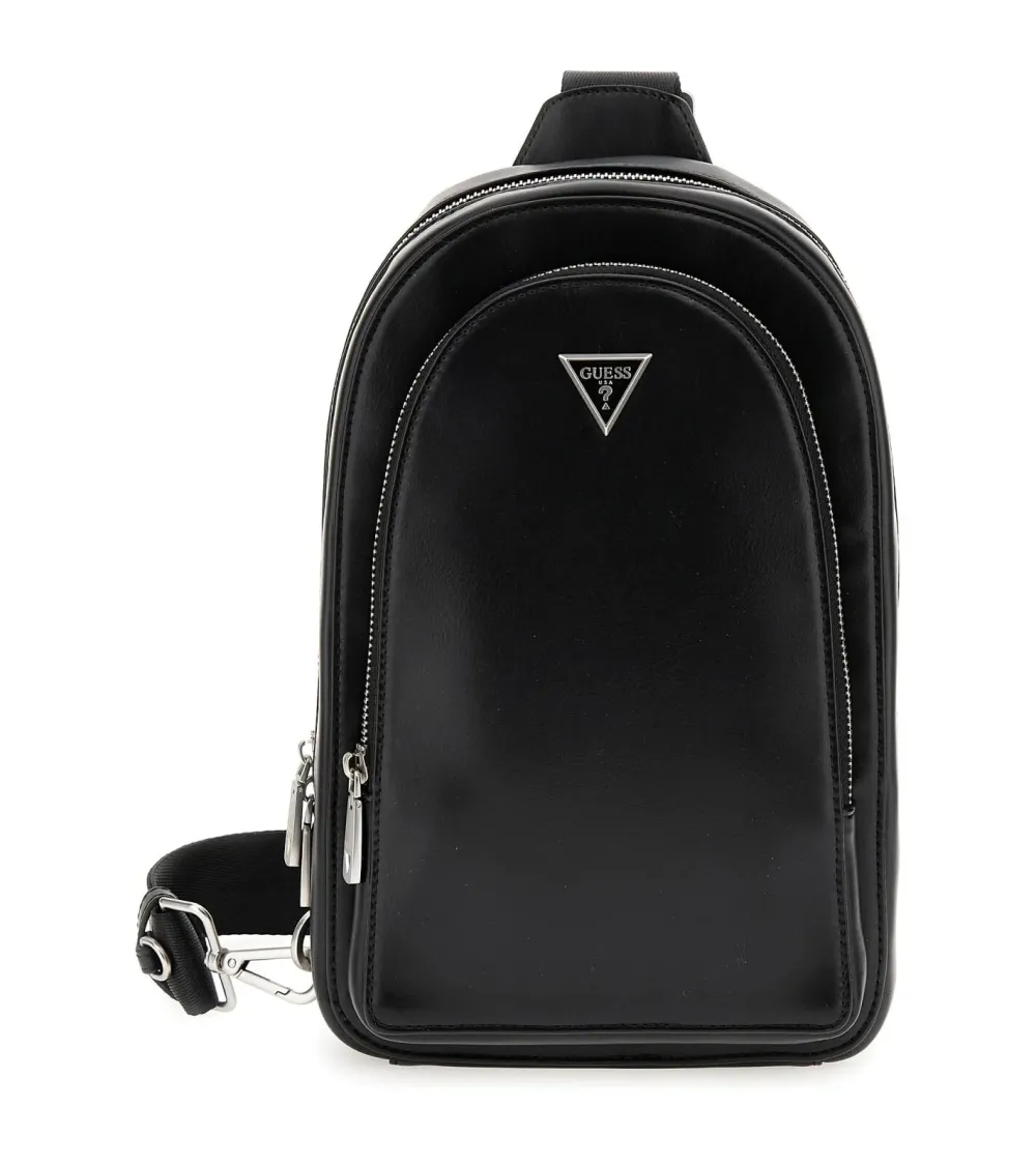 Guess sac à dos simili cuir avec fermeture éclair