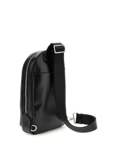 Guess faux leather backpack with zip