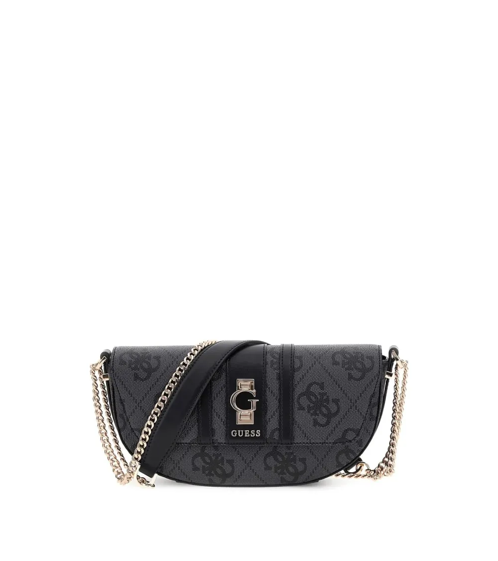 Guess Erenia Sac Crossbody avec rabat et chaîne