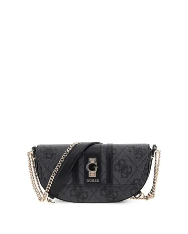 Guess Erenia Sac Crossbody avec rabat et chaîne