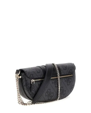 Guess Erenia Sac Crossbody avec rabat et chaîne