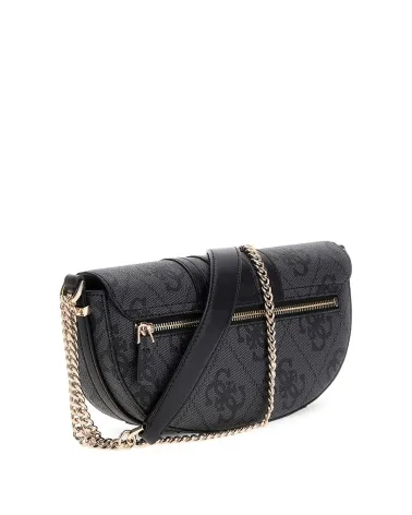 Guess Erenia Sac Crossbody avec rabat et chaîne