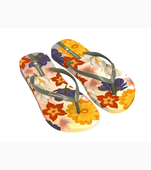 Ipanema tongs motif floral