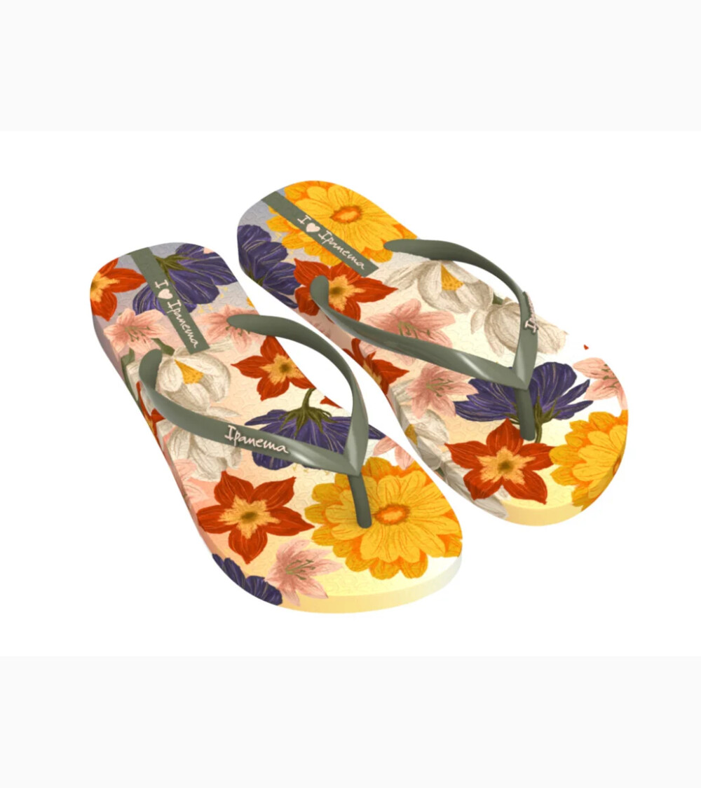 Ipanema tongs motif floral