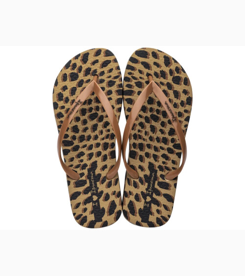 Ipanema flip-flops with animal print