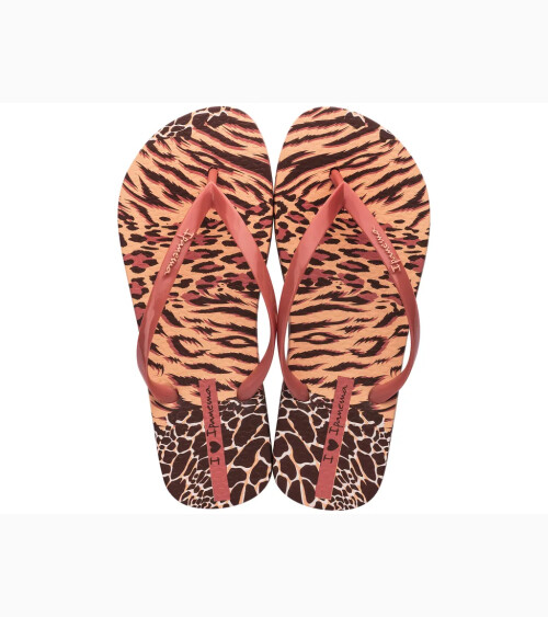 Ipanema tongs avec imprimé animalier