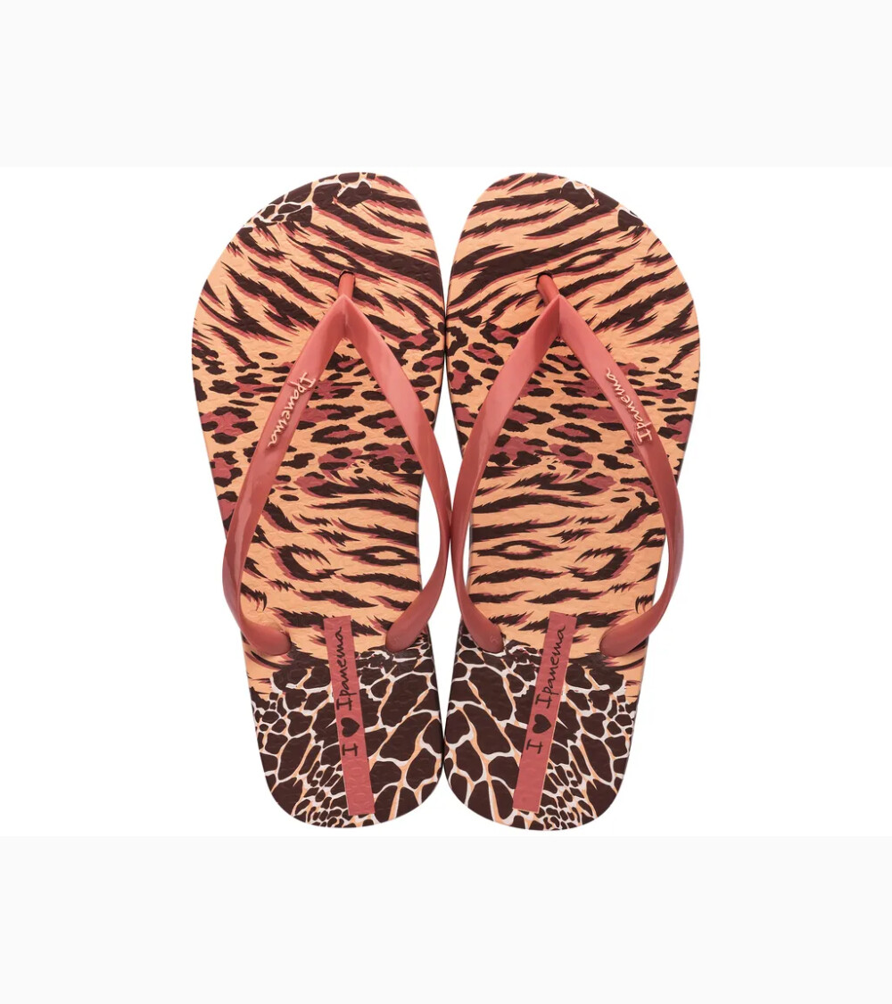 Ipanema tongs avec imprimé animalier