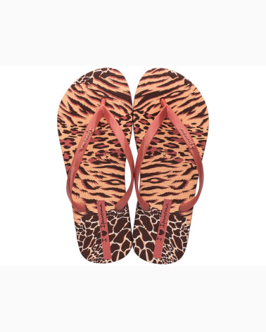 Ipanema flip-flops with animal print