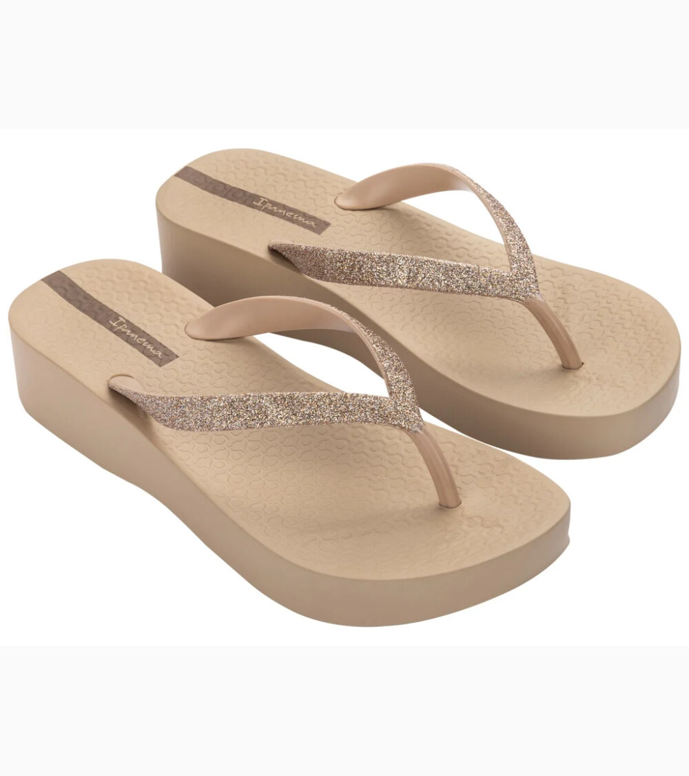 Ipanema tongs Mesh Chic Plat avec petit talon
