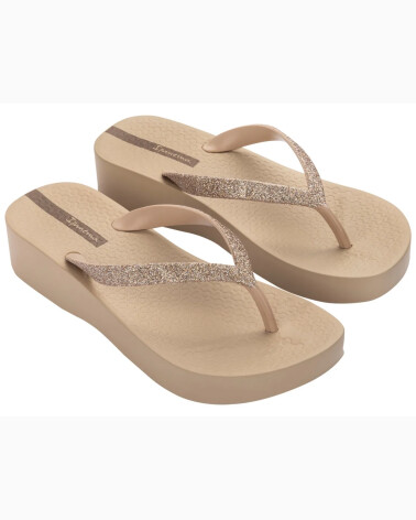 Ipanema tongs Mesh Chic Plat avec petit talon