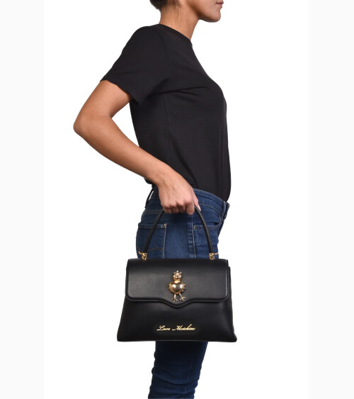 Love Moschino bolso de mano efecto piel