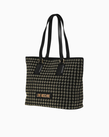 Love Moschino bolso hombro tachuelas