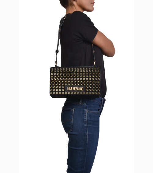 Love Moschino shoulder bag eyelets