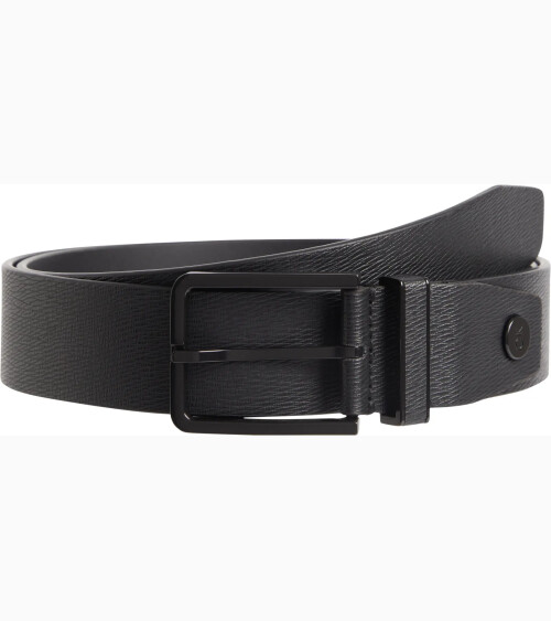 Cinturón de cuero Calvin Klein con hebilla