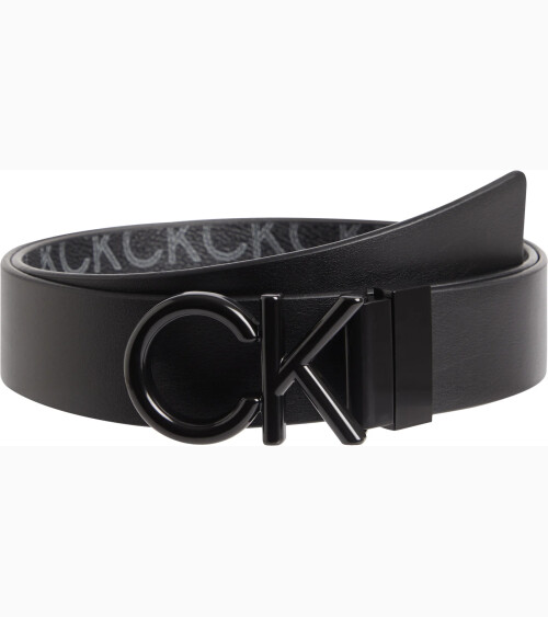 Calvin Klein cintura in pelle con fibbia