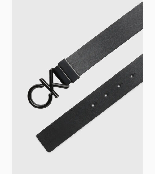 Calvin Klein cintura in pelle con fibbia