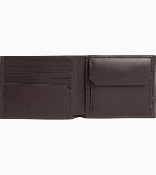 Calvin Klein billetera bifold compacta