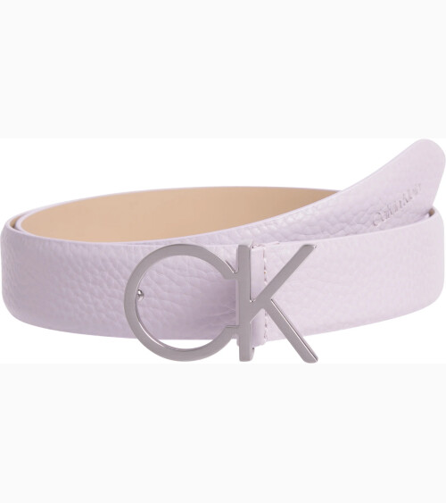 Ceinture en cuir Calvin Klein avec boucle en métal