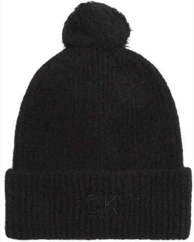 Calvin Klein gorro de punto pompón