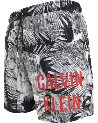 Calvin Klein bañador con motivo de hojas