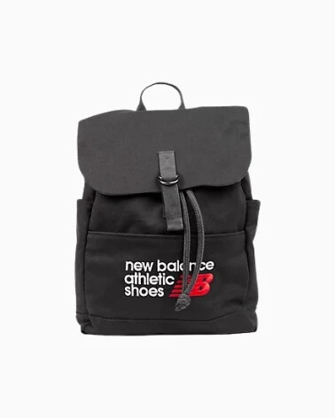 New Balance Rucksack aus Canvas mit Klappe