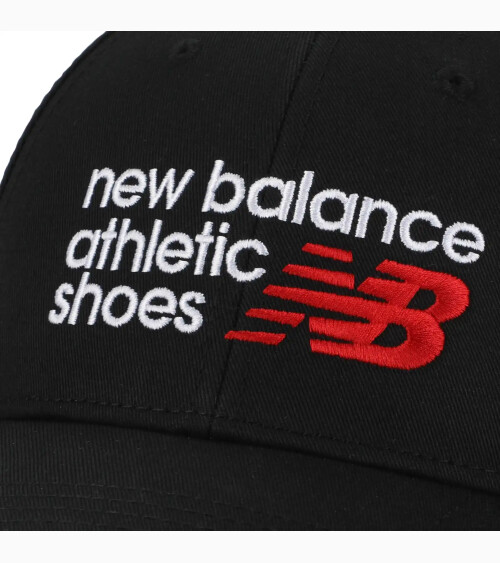 New Balance gorra 6 panel con visera