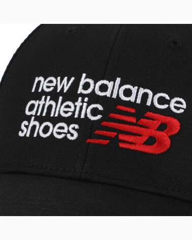 New Balance gorra 6 panel con visera