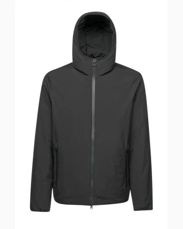 Geox abrigo impermeable con cremallera y capucha