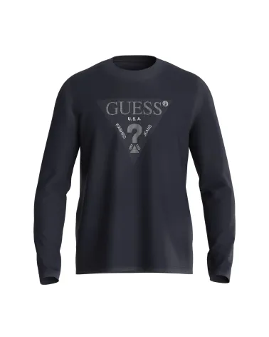 Guess Long Sleeve T-shirt Triangle Logo