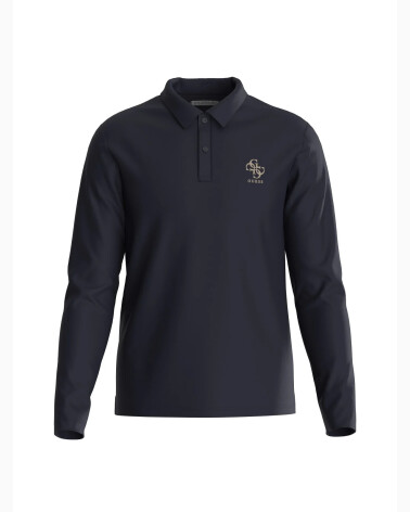 Polo Guess de manga larga con cuello