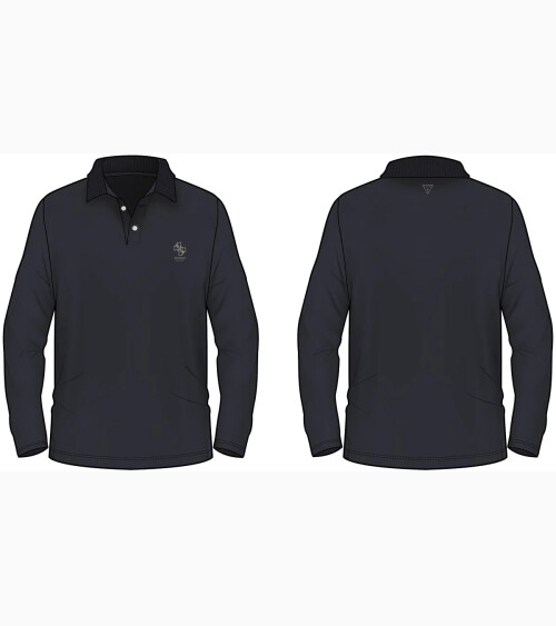 Polo Guess de manga larga con cuello